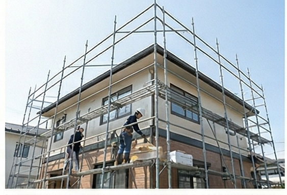 相模原市のアパート屋根・外壁塗装事例｜通路部分の雨漏り対策