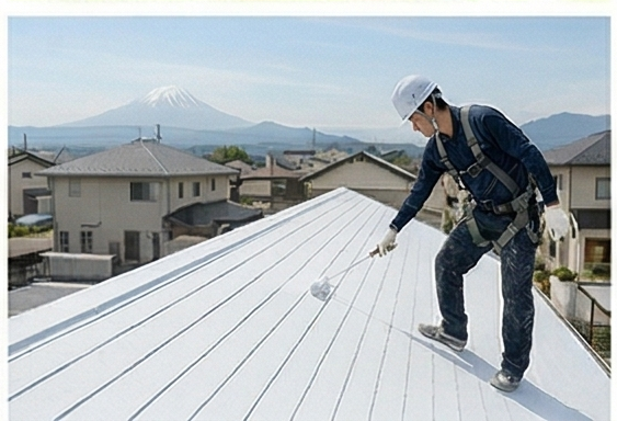 立川市で多い玄関庇・窓霧除けの補修工事｜カバー工法の事例